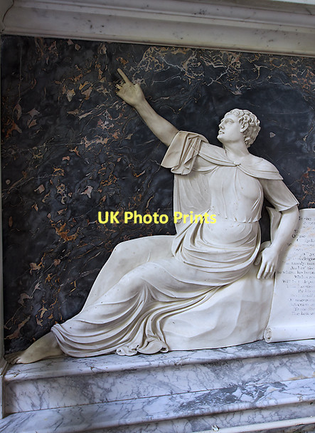 Photo 6"x4" Elizabeth Smith monument - St Nicholas' church, Sydling St Nicholas (detail 2) Sydling St Nicholas c2011