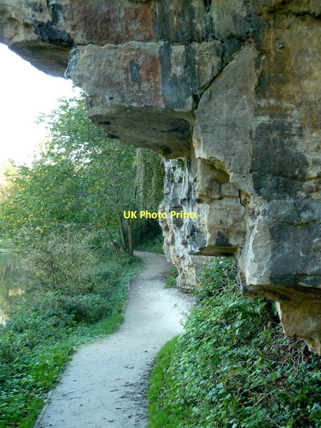 Photo 6"x4" Footpath at Creswell Crags Creswell\/SK5274 c2011