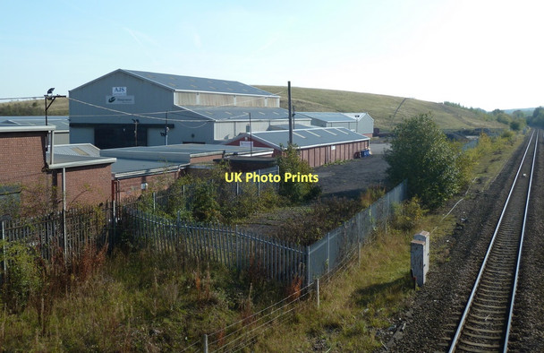 Photo 6"x4" Industrial buildings by the railway at Creswell Model Village\/SK5273 c2011
