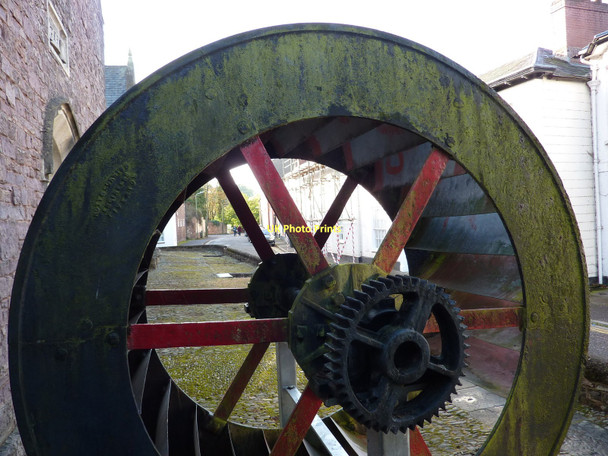 Photo 6"x4" Water Wheel, Tiverton Museum of Mid Devon Life Tiverton\/SS9512 c2011