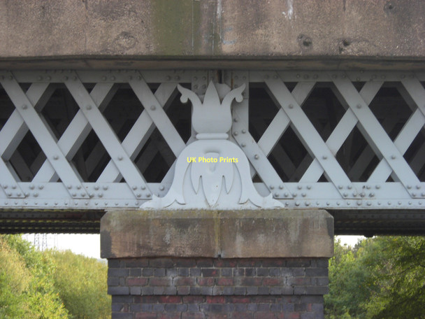 Photo 6"x4" A38 bridge (detail) Commonside\/SK4658 c2011