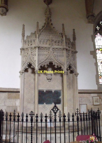 Photo 6"x4" Memorial to William Allison, St James' Church, Louth Louth\/TF3387 c2011