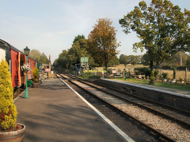 Photo 6"x4" Lavender Line, Isfield Station Isfield c2011