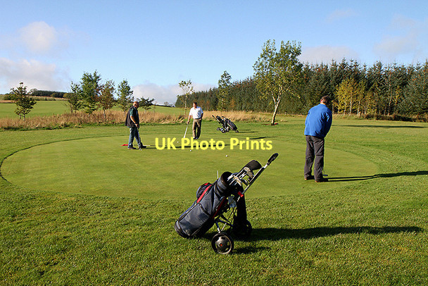 Photo 6"x4" Lilliesleaf Golf Course Bowismiln c2011