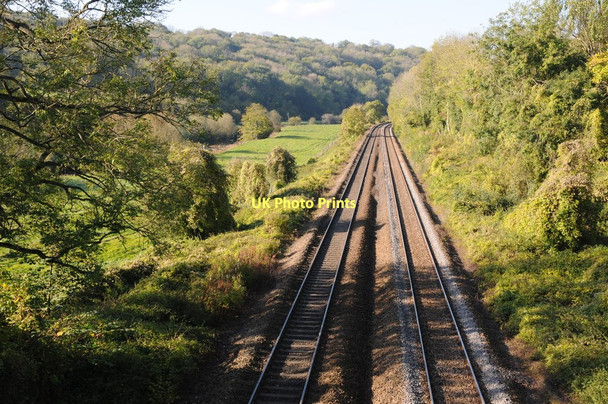 Photo 6"x4" Railway at Avoncliff Bradford-On-Avon c2011