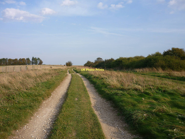 Photo 6"x4" The Ridgeway East Ginge c2011