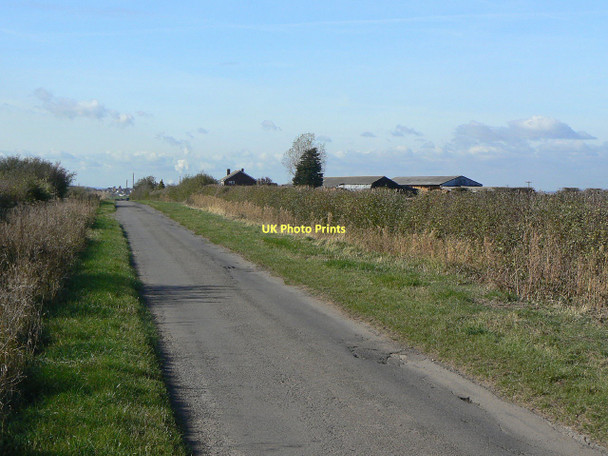 Photo 6"x4" Laming Gap Lane Clipston\/SK6334 c2011