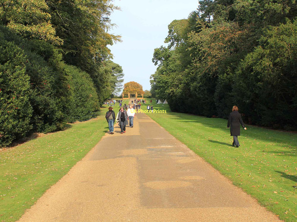 Photo 6"x4" Original entrance drive, Upton House Edgehill\/SP3747 c2011