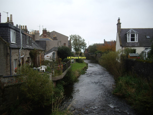 Photo 6"x4" Downstream River Carron Stonehaven c2011