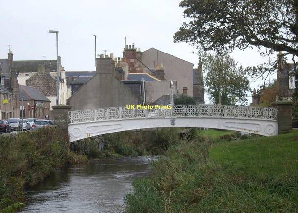 Photo 6"x4" View downstream River Carron Stonehaven c2011