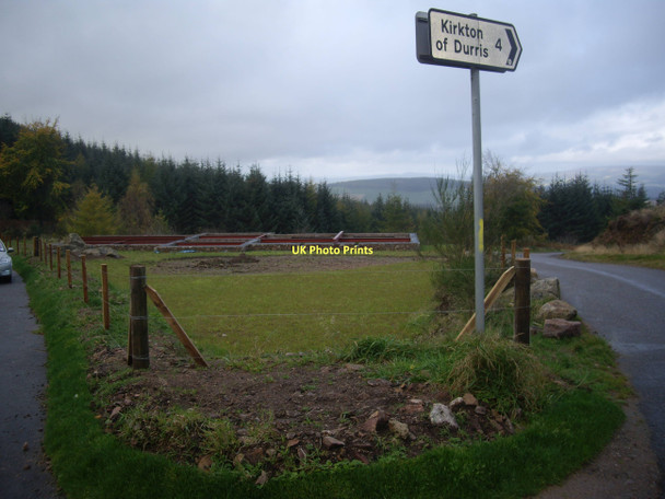 Photo 6"x4" Kirkton of Durris junction (2011) Calladrum c2011