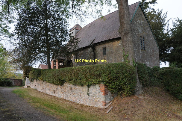 Photo 6"x4" Aylton church Aylton c2011
