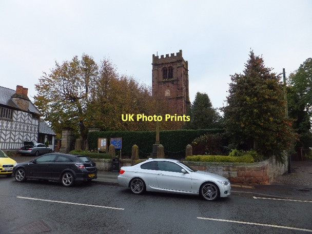 Photo 6"x4" Tarvin church Oscroft c2011