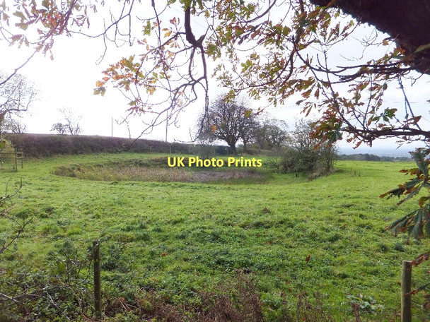 Photo 6"x4" A pond (a dew-pond?) near Summertrees Boothsdale c2011
