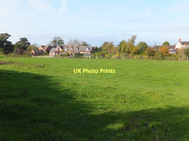 Photo 6"x4" Houses in Oak Tree Court Willington Corner c2011