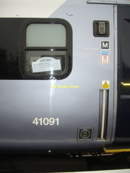 Photo 6"x4" First Class coach M (41091) at Stonehaven station Stonehaven c2011