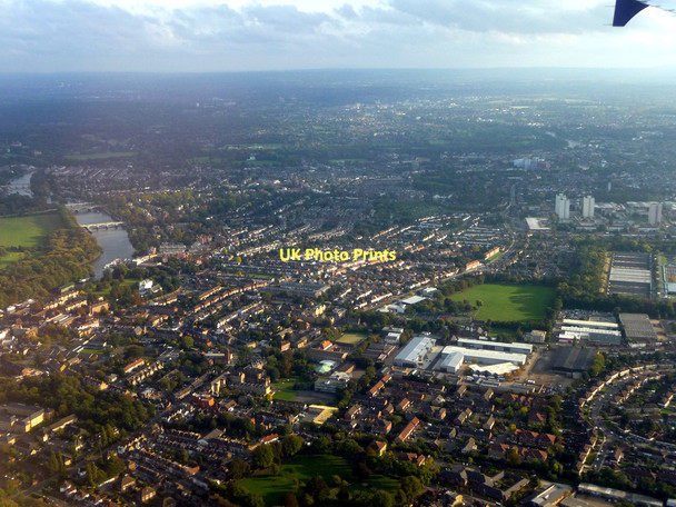Photo 6"x4" Richmond from the Air Richmond\/TQ1874 c2011