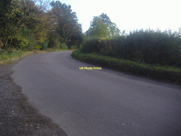 Photo 6"x4" Galley Lane, South Mimms Dancers Hill c2011