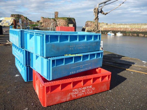 Photo 6"x4" Scottish Fishbox Cup 2011-12 : Eyemouth 5 - Kinlochbervie 1 Dunbar c2011
