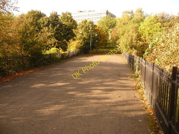 Photo 6"x4" Glasgow: Snow Bridge Dowanhill c2009