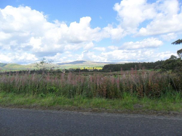 Photo 6"x4" Mountain scenery near Braes of Greenock off A81 Callander c2011