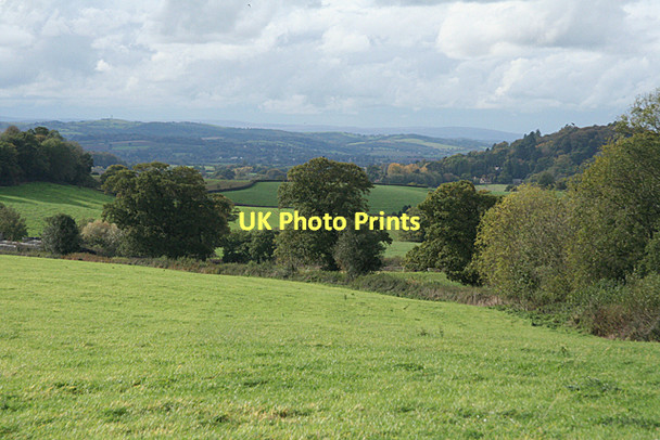 Photo 6"x4" Broadclyst: above Frogmore Farm Hollis Head c2011