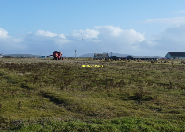 Photo 6"x4" Harvest in at Teanna Mhachair Iolaraigh c2011