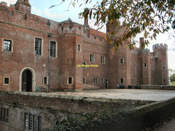 Photo 6"x4" Herstmonceux Castle Golden Cross\/TQ6310 c2011