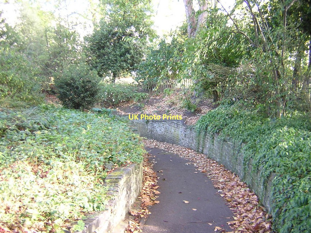 Photo 6"x4" Park Crescent: path leading to tunnel under Marylebone Road Marylebone\/TQ2881 c2011