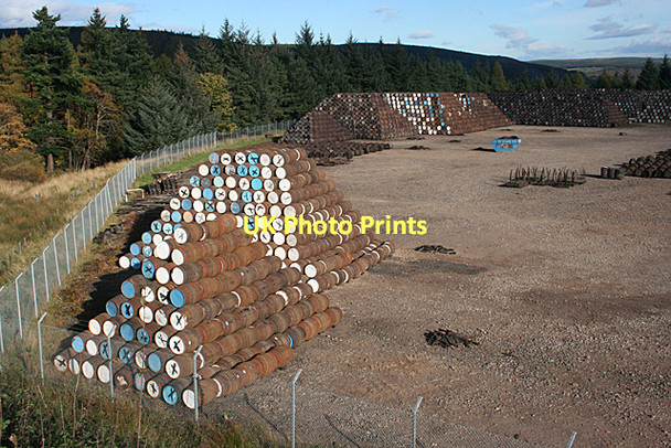 Photo 6"x4" Cask Storage Area Rothes c2011