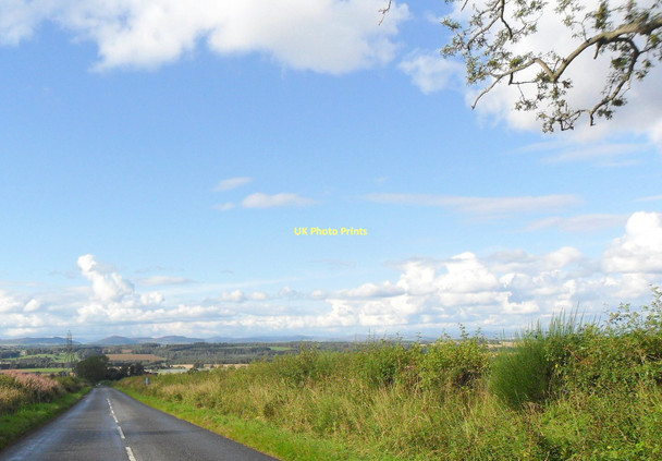 Photo 6"x4" Minor road south of Tibbermore, Perthshire Tibbermore c2011