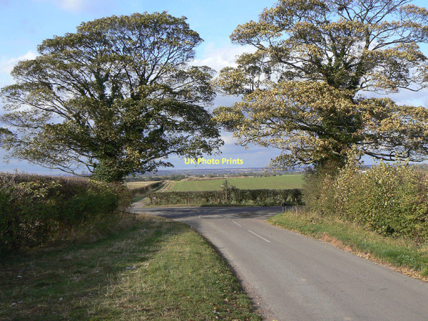 Photo 6"x4" The bottom of Gilliver Lane Clipston\/SK6334 c2011
