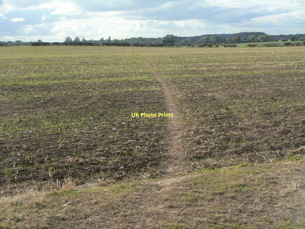 Photo 6"x4" Footpath to Tollerton Clipston\/SK6334 c2011