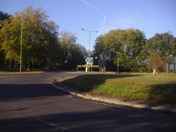 Photo 6"x4" Roundabout on the A41, Bushey Elstree c2011