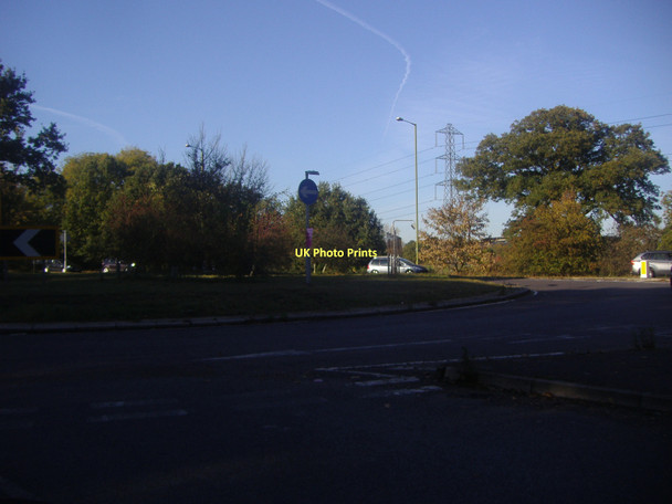 Photo 6"x4" Roundabout on the A41, Bushey Elstree c2011