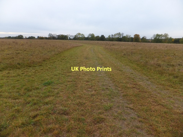 Photo 6"x4" Field in the planned Heartwood Forest Childwick Green c2011