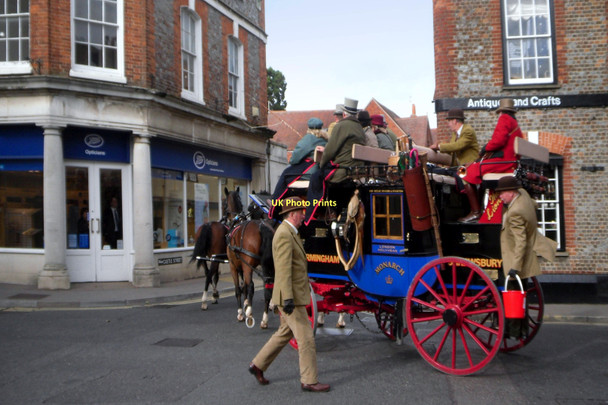 Photo 6"x4" Stage Coach in Wallingford Wallingford c2011