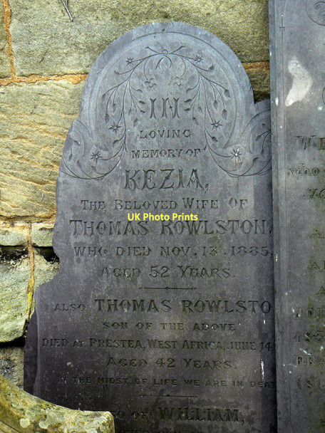 Photo 6"x4" Gravestone at Cotgrave Church Cotgrave c2011