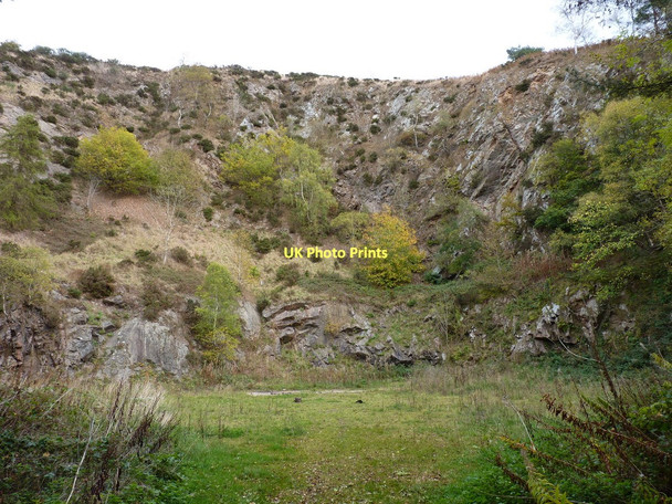Photo 6"x4" West of England Quarry, below Summer Hill Great Malvern c2011