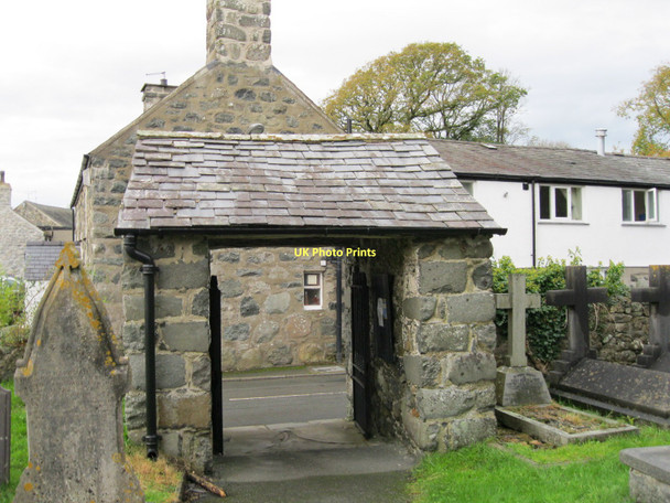 Photo 6"x4" Porth Mynwent Eglwys St Ioan Llanystumdwy St John's Church Lychgate Llanystumdwy c2011