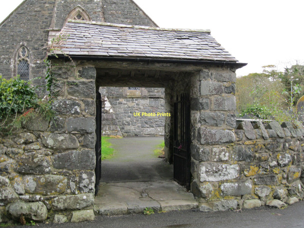 Photo 6"x4" Porth Mynwent Eglwys St Ioan Llanystumdwy St John's Church Lychgate Llanystumdwy c2011