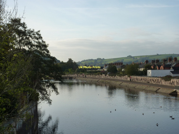 Photo 6"x4" Housing on the Exe, Tiverton Tiverton\/SS9512 c2011