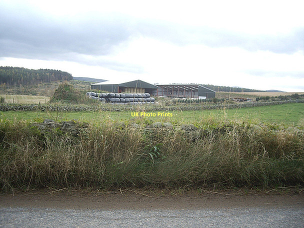 Photo 6"x4" New barns at Pittenkerrie Bridge of Canny c2011