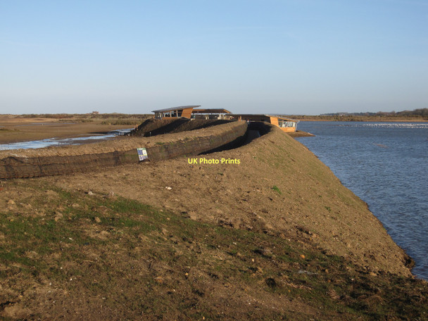 Photo 6"x4" New Parrinder hide, Titchwell Titchwell c2011