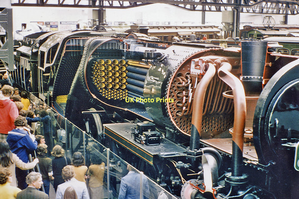 Photo 6"x4" Sectioned SR Pacific in National Railway Museum, York York\/SE5951 c1976