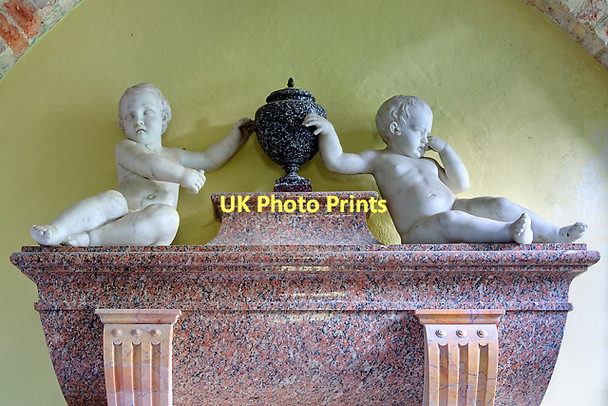 Photo 6"x4" Monument to Hester Colt Hoare - St Peter's church, Stourton (detail) Gasper c2011