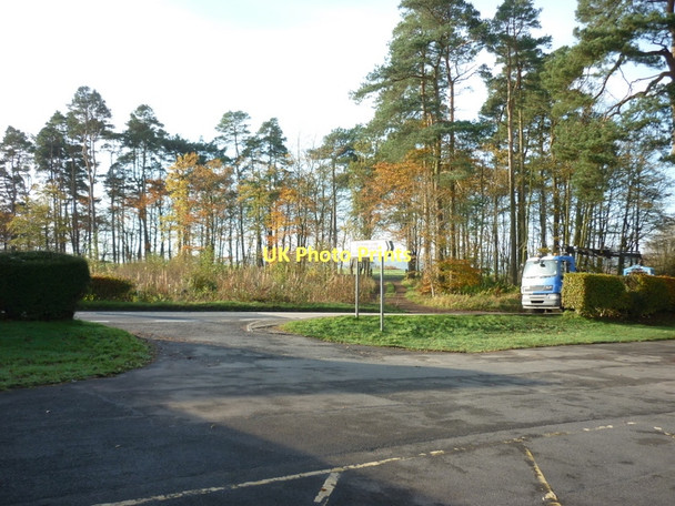 Photo 6"x4" The A709 from the Lockerbie cemetery carpark Lockerbie c2011