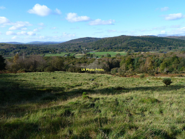 Photo 6"x4" Above Staveley-in-Cartmel Newby Bridge c2011