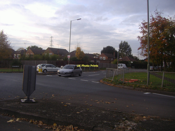 Photo 6"x4" Junction of Parvis Road and Chertsey Road, Byfleet Byfleet c2011