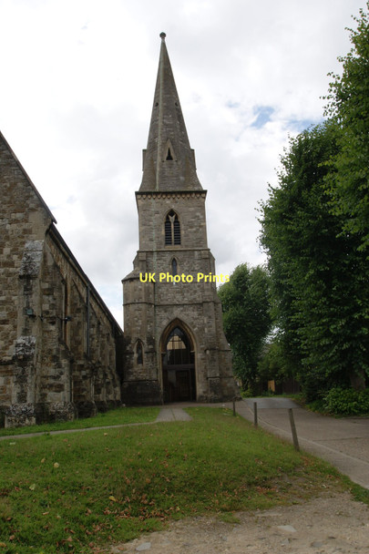 Photo 6"x4" Christ Church, Ware - The Tower Ware\/TL3614 c2011
